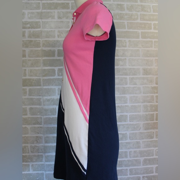 Tommy Hilfiger Pink & Navy dress - Picture 2 of 7
